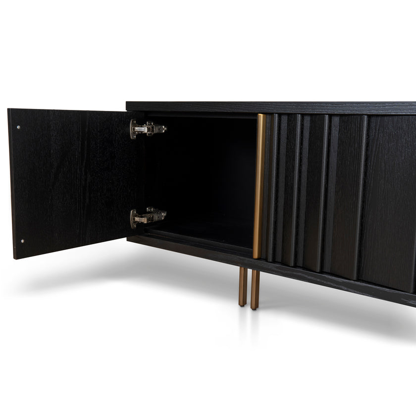 CTV8700-VA 2m TV Entertainment Unit - Textured Espresso Black