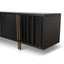 CTV8700-VA 2m TV Entertainment Unit - Textured Espresso Black