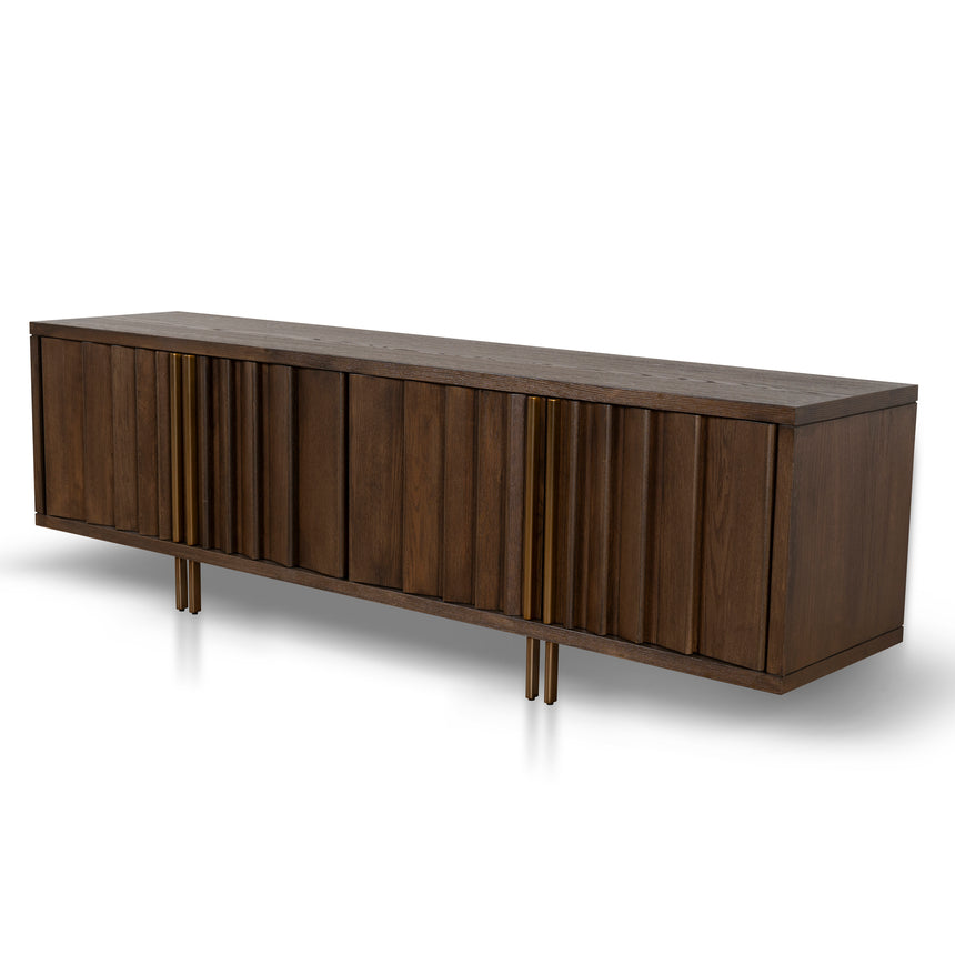 CDB8959-NI 1.6m Walnut Elm Bench - Natural Linen