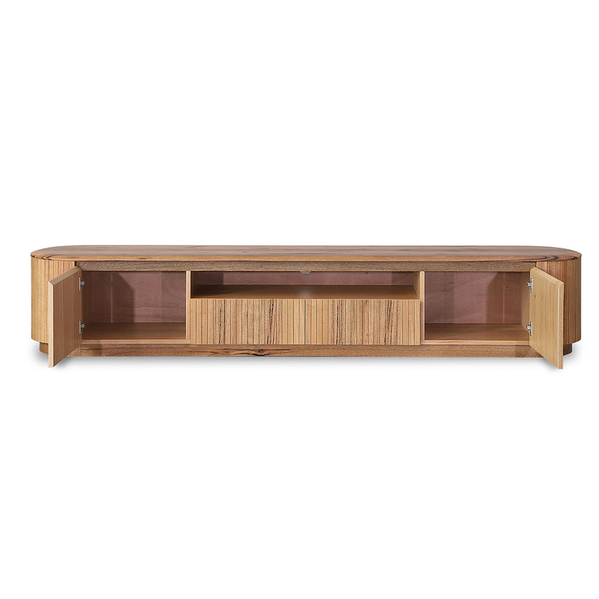 CTV8767-MA 2.4m TV Entertainment Unit - Nat... | Calibre Furniture