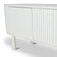 CTV8987-KD 2m TV Entertainment Unit - Warm White Oak