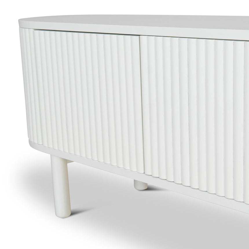 CTV8987-KD 2m TV Entertainment Unit - Warm White Oak
