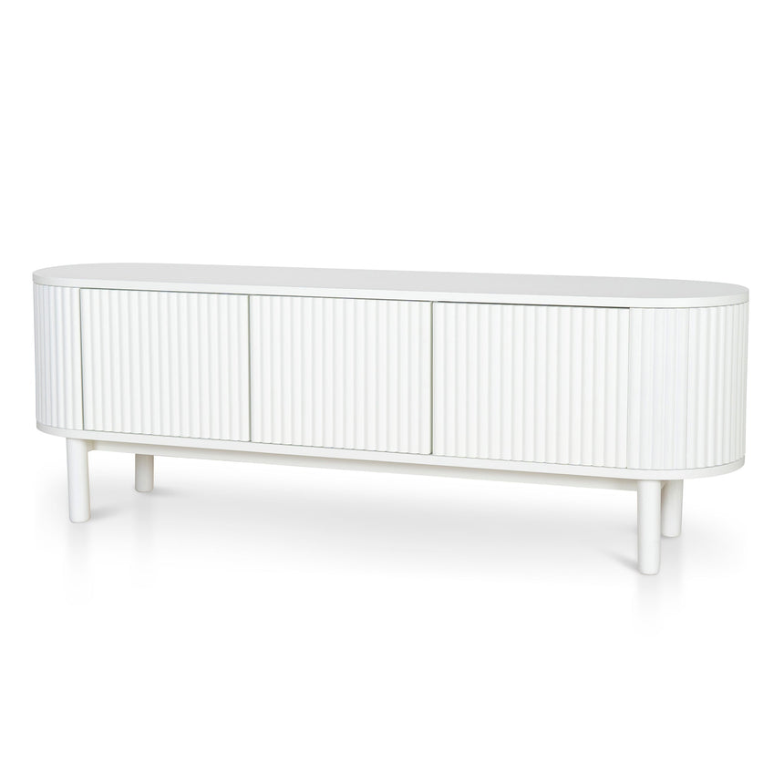 CST8803-NY 42cm Fibre Glass Side Table - White