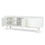 CTV8988-KD 1.6m TV Entertainment Unit - Warm White