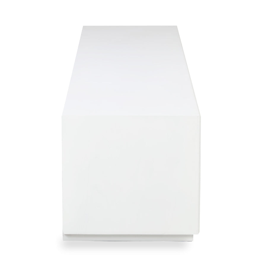 CTV8997-NI 2.2m Elm TV Entertainment Unit - White Entertainment TV Unit Nicki-Core   