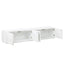 CTV8997-NI 2.2m Elm TV Entertainment Unit - White Entertainment TV Unit Nicki-Core   