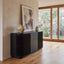 CDT8578-DW 1.6m Sideboard Unit - Full Black