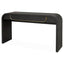 Ex Display - CDT6318-VA 1.4m Console Table - Textured Espresso Black