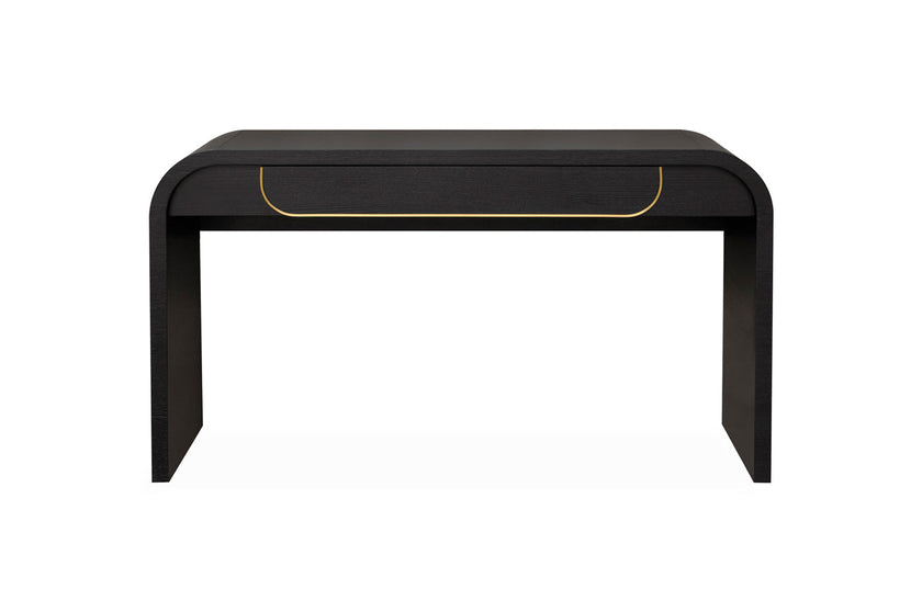 Ex Display - CDT6318-VA 1.4m Console Table - Textured Espresso Black