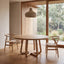 CDT8679-CN 1.5m Round Dining Table - Natural
