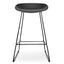 CBS2006-SD 65cm Bar Stool - Black Seat With Black Frame