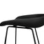 CBS2006-SD 65cm Bar Stool - Black Seat With Black Frame