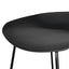 CBS2006-SD 65cm Bar Stool - Black Seat With Black Frame