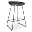 CBS2006-SD 65cm Bar Stool - Black Seat With Black Frame