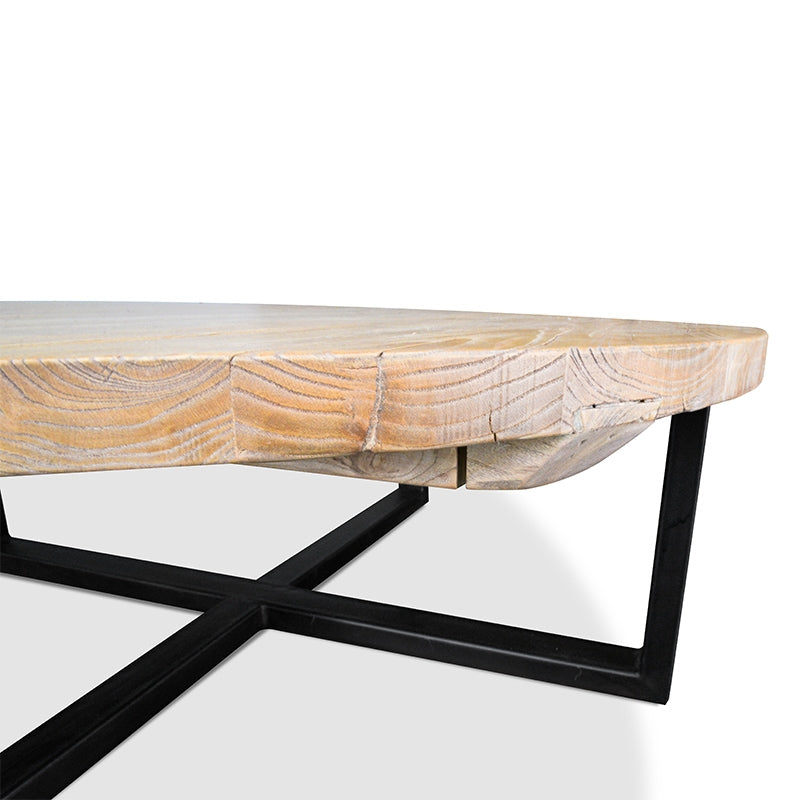 Ex Display - CCF425 Reclaimed 100cm Round Coffee Table