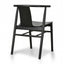 CDC673-SD Dining Chair - Black Shell - Black Seat (Set of 2)