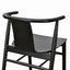 CDC673-SD Dining Chair - Black Shell - Black Seat (Set of 2)