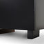 Ex Display - CTV1138-BB Extendable TV Entertainment Unit - Walnut - Black matt