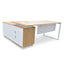 Ex Display - COT2095-SN 180cm Executive Office Desk With Right Return - Natural