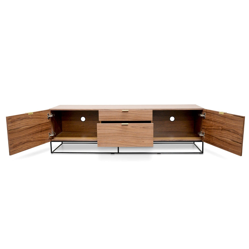 Ex Display - CTV2138-CN 180cm Entertainment TV Unit - Walnut