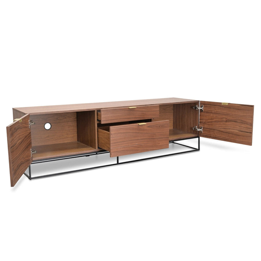 Ex Display - CTV2138-CN 180cm Entertainment TV Unit - Walnut