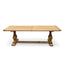 CDT2408 Elm Wood 2.4m Dining Table - Rustic Natural