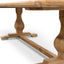 CDT2408 Elm Wood 2.4m Dining Table - Rustic Natural