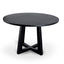 Ex Display - CDT587-SD 1.2m Dining Table - Black