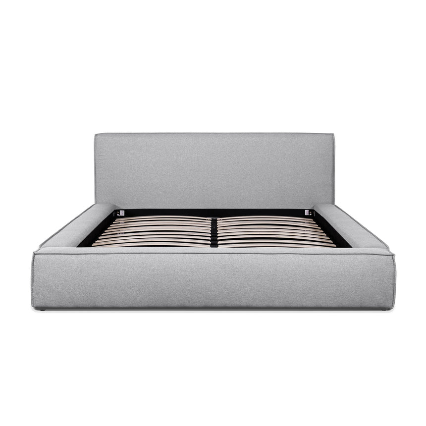 Ex Display - CBD2999-YO - King Bed Frame - Pearl Grey Fabric