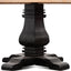CDT6067 1.4m Natural Round Dining Table - Black Base