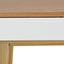 Ex Display - CDT1250-DW 1.2m Narrow Wood Console Table