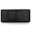 Ex Display - CDT6202-CN 1.8m Wooden Sideboard - Black Oak