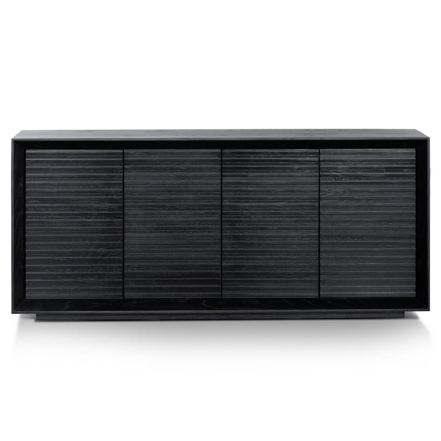 Ex Display - CDT6202-CN 1.8m Wooden Sideboard - Black Oak