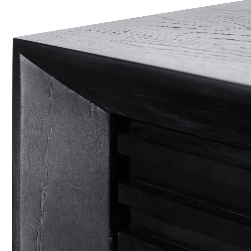 Ex Display - CDT6202-CN 1.8m Wooden Sideboard - Black Oak