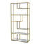 Ex Display - CSH001-KL Marble Shelving Unit - White and Matte Brass