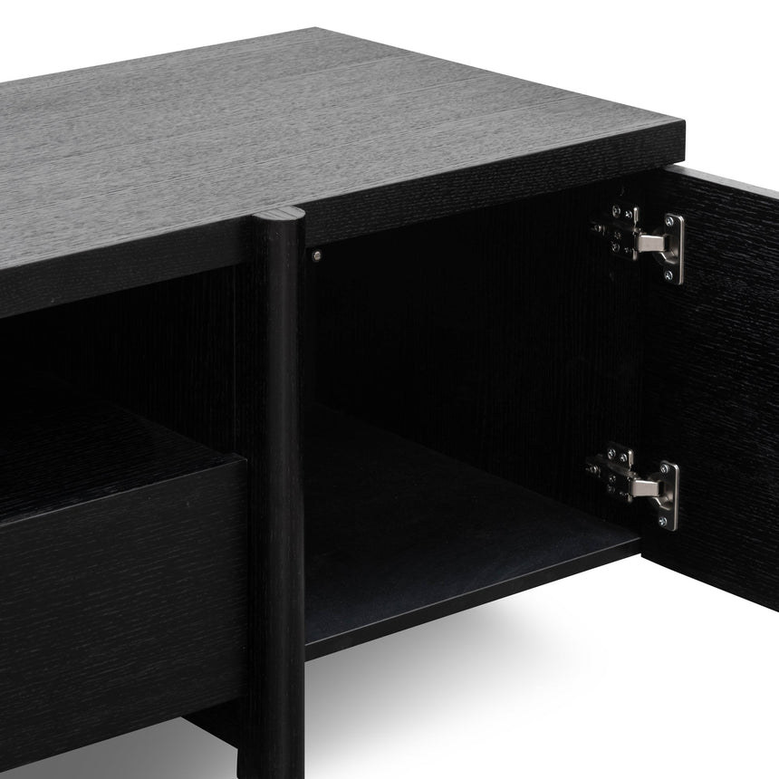 Ex Display - CTV2611-BB 2.1m Entertainment TV Unit - Black Oak