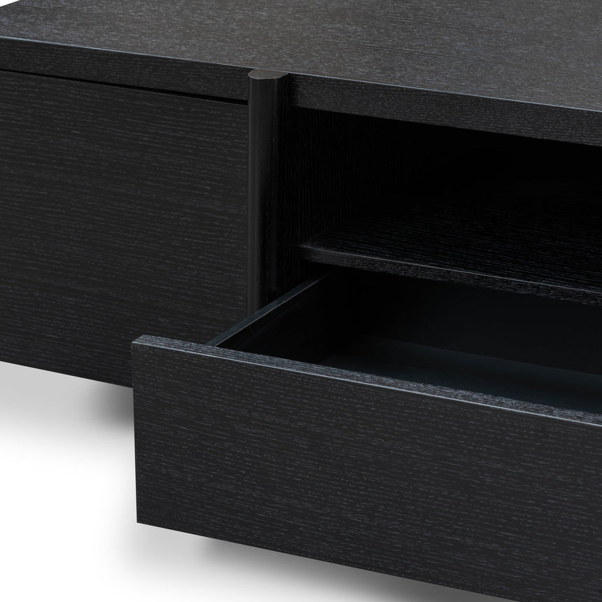 Ex Display - CTV2611-BB 2.1m Entertainment TV Unit - Black Oak