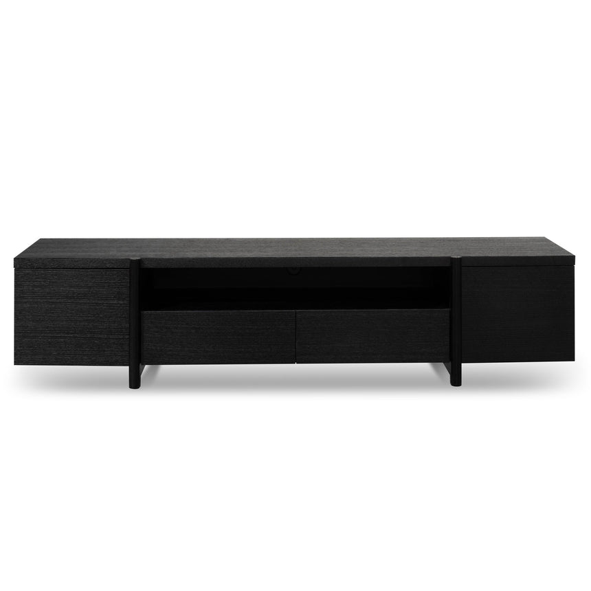 Ex Display - CTV2611-BB 2.1m Entertainment TV Unit - Black Oak