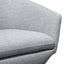 CLC6058-KSO Swivel Lounge Chair - Light Grey