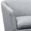 CLC6058-KSO Swivel Lounge Chair - Light Grey