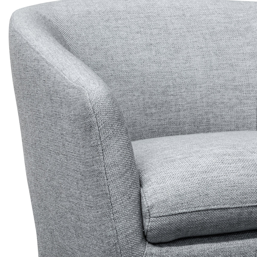 CLC6058-KSO Swivel Lounge Chair - Light Grey