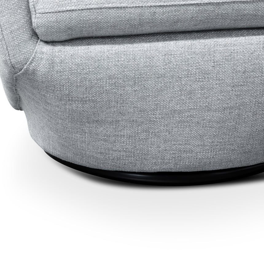 CLC6058-KSO Swivel Lounge Chair - Light Grey
