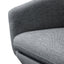 CLC6058-KSO Fabric Lounge Chair - Light Grey
