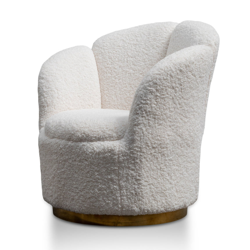 CLC6904-KSO Armchair - Ivory White Sherpa