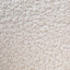 CLC2787-DW Lounge Chair - White synthetic wool Fabric with Brass Gold Base