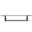 CDB2931 - Reclaimed ELM 2.4m Wood Bench - Natural