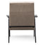 CLC2987-SU Fabric Armchair in Sand Grey - Black