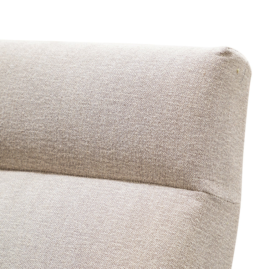 CLC2987-SU Fabric Armchair in Sand Grey - Black