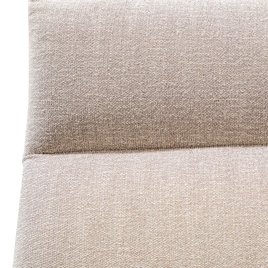 CLC2987-SU Fabric Armchair in Sand Grey - Black