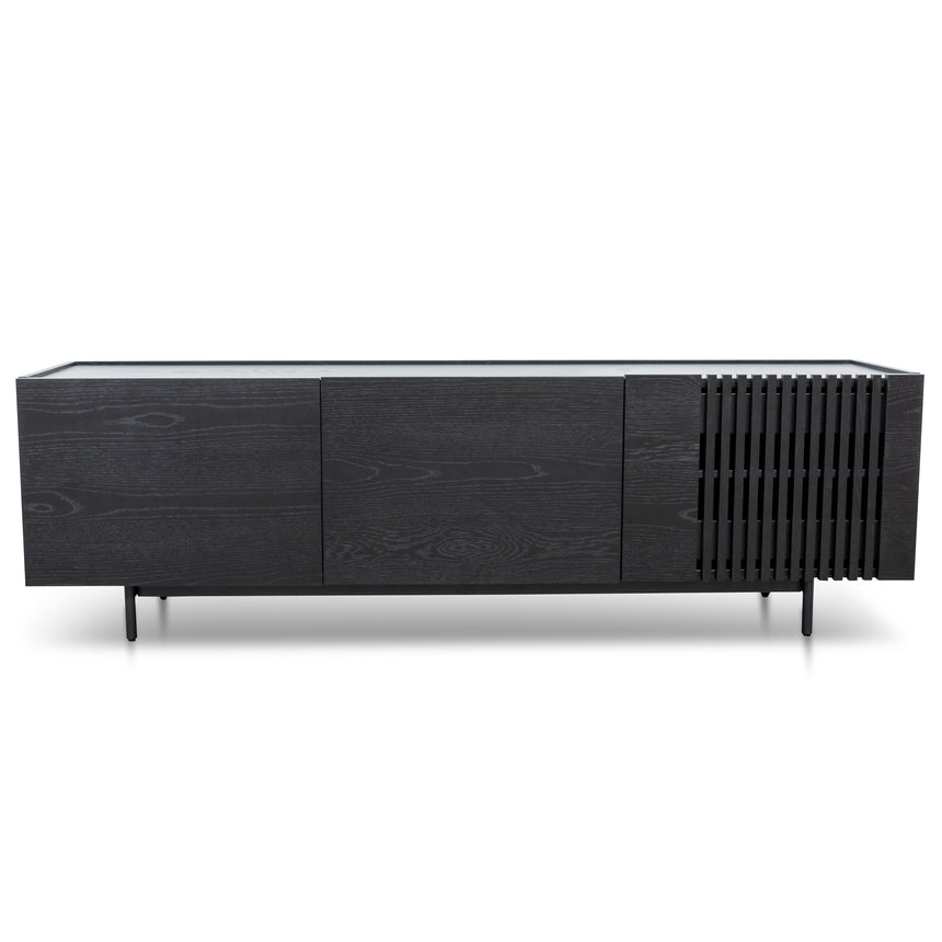 CDB6408-KD 1.8m Wooden Bench - Full Black